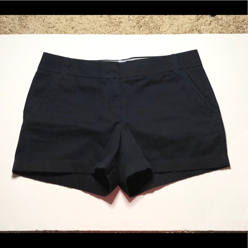 J. Crew Women’s Navy Chino Shorts Size: 8